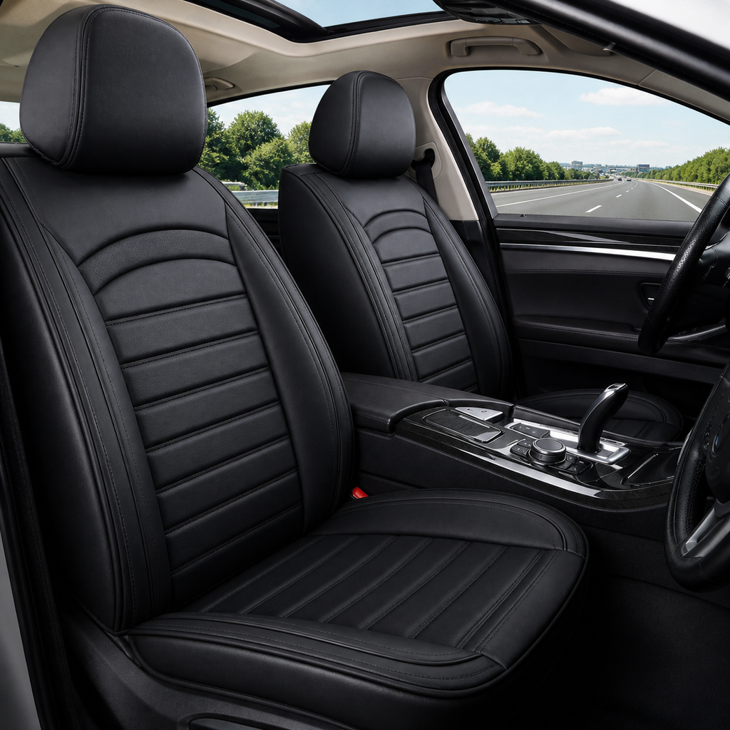 Armor Lane Premium Leather Car Seat Covers