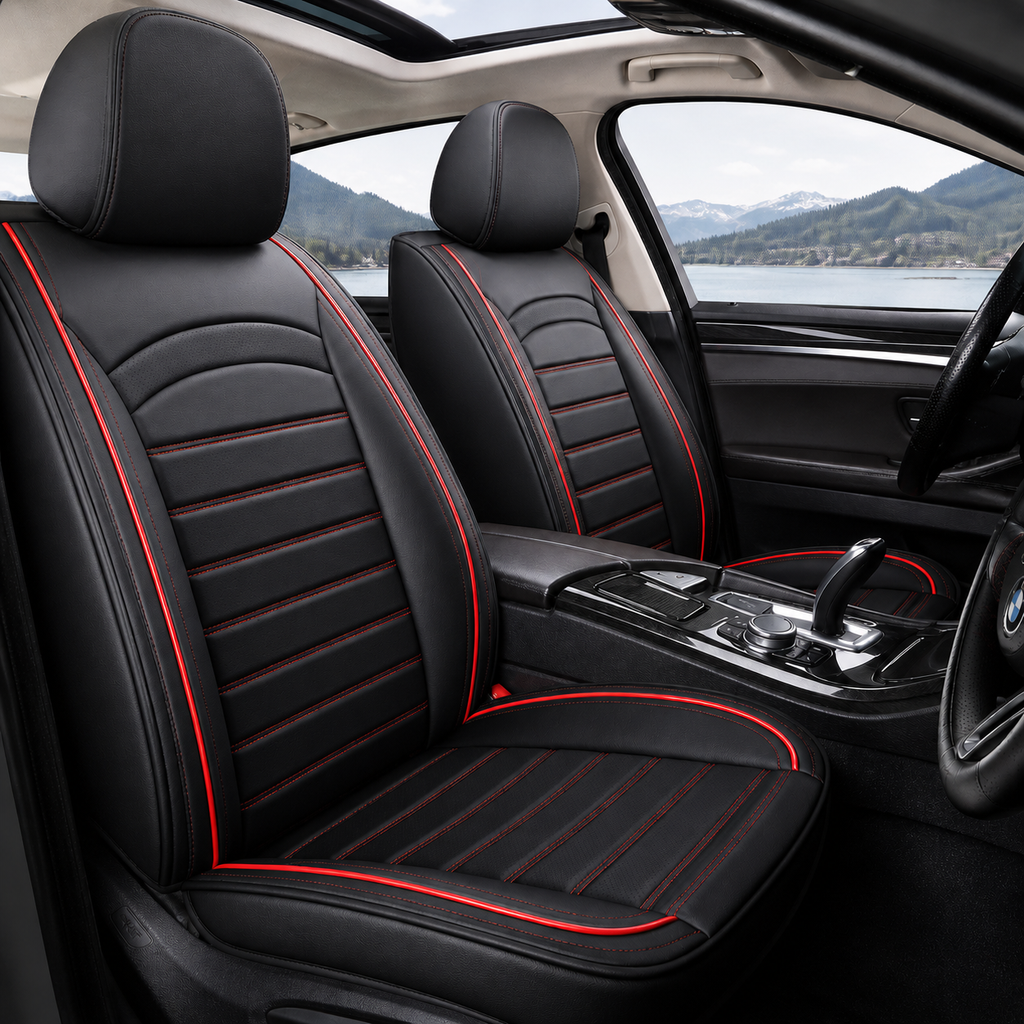 Armor Lane Premium Leather Car Seat Covers