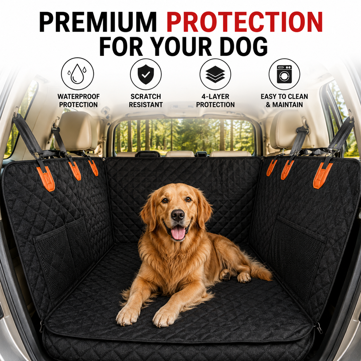Armor Lane Dog Seat Cover