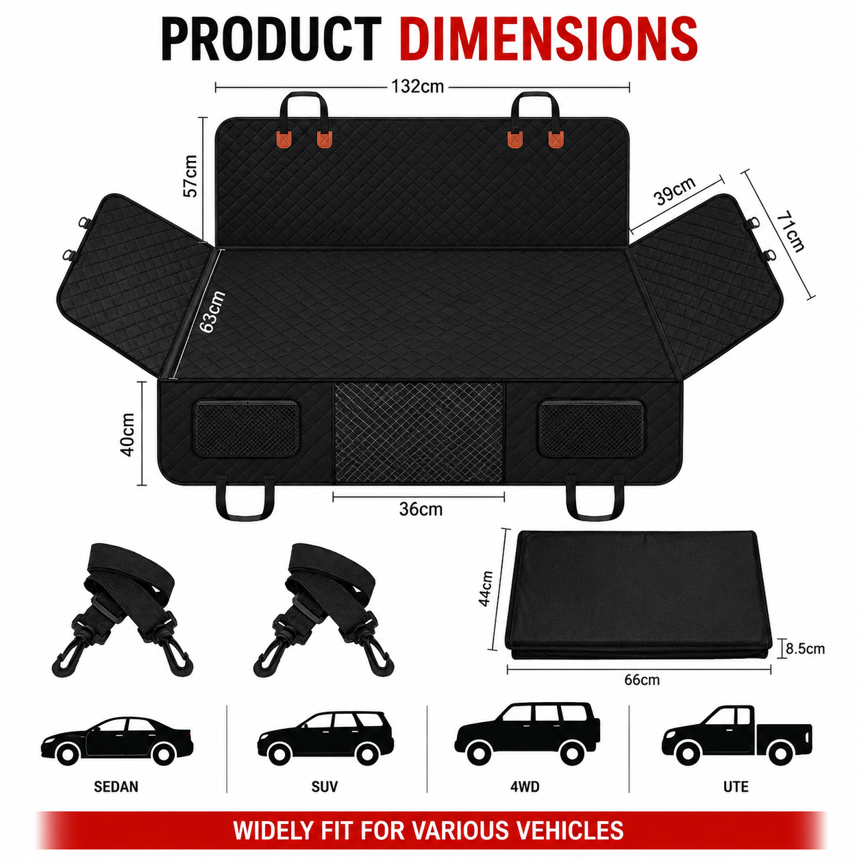 Armor Lane Dog Seat Cover