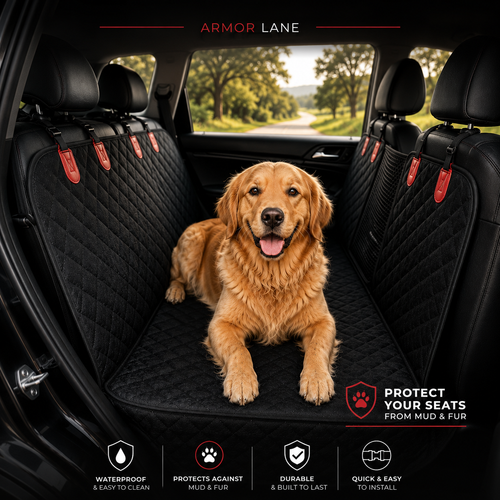 Armor Lane Dog Seat Cover